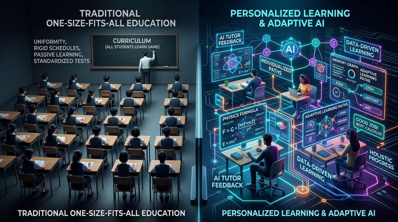 Why "One-Size-Fits-All" Learning Was Always Broken — And What's Finally Fixing It